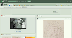 Desktop Screenshot of benjp.deviantart.com