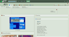 Desktop Screenshot of djk314.deviantart.com