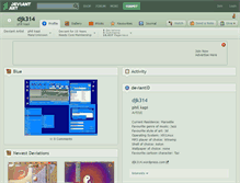 Tablet Screenshot of djk314.deviantart.com