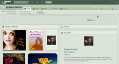 Desktop Screenshot of empress-czarina.deviantart.com