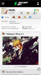 Mobile Screenshot of huos.deviantart.com