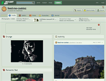 Tablet Screenshot of feed-me-cookiez.deviantart.com
