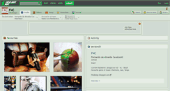 Desktop Screenshot of f4c.deviantart.com