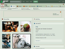Tablet Screenshot of f4c.deviantart.com