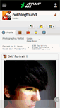 Mobile Screenshot of nothingfound.deviantart.com