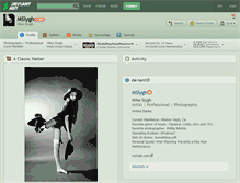 Tablet Screenshot of mslygh.deviantart.com