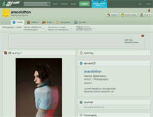 Tablet Screenshot of anacoluthon.deviantart.com