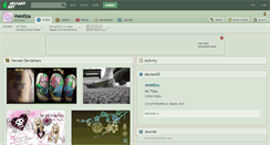 Desktop Screenshot of mestiza.deviantart.com