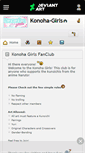 Mobile Screenshot of konoha-girls.deviantart.com