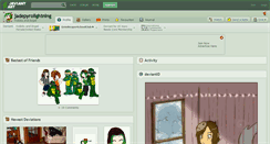 Desktop Screenshot of jadepyrolightning.deviantart.com