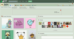 Desktop Screenshot of dzadze.deviantart.com