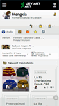 Mobile Screenshot of mengxia.deviantart.com