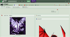 Desktop Screenshot of lvdragon.deviantart.com