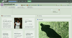 Desktop Screenshot of obessedzeldafreak.deviantart.com