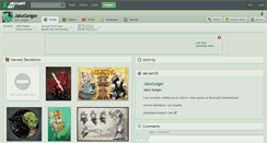 Desktop Screenshot of jakegeiger.deviantart.com