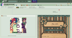 Desktop Screenshot of midnightsdarkangel.deviantart.com