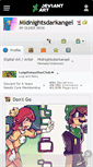 Mobile Screenshot of midnightsdarkangel.deviantart.com