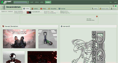 Desktop Screenshot of decanandersen.deviantart.com