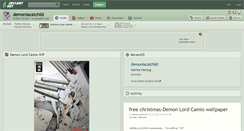 Desktop Screenshot of demoniacalchild.deviantart.com