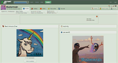 Desktop Screenshot of blustormrain.deviantart.com