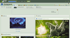 Desktop Screenshot of chromamancer.deviantart.com