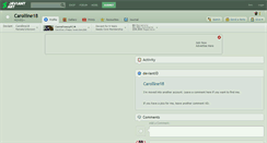 Desktop Screenshot of carolline18.deviantart.com