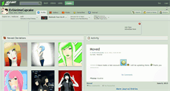 Desktop Screenshot of evilanimecupcake.deviantart.com