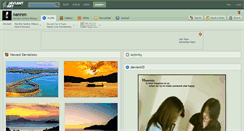 Desktop Screenshot of nanren.deviantart.com