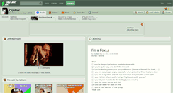 Desktop Screenshot of crystler.deviantart.com