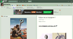 Desktop Screenshot of devmarine.deviantart.com