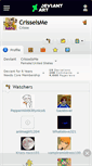 Mobile Screenshot of crisseisme.deviantart.com