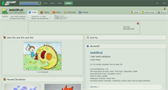 Desktop Screenshot of letskillfruit.deviantart.com