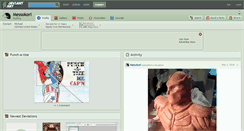 Desktop Screenshot of messokori.deviantart.com