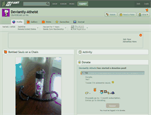 Tablet Screenshot of deviantly-atheist.deviantart.com
