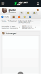Mobile Screenshot of gooze.deviantart.com
