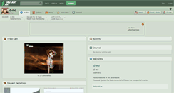 Desktop Screenshot of d-mo.deviantart.com