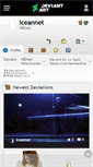 Mobile Screenshot of iceannet.deviantart.com