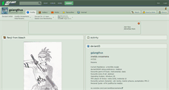 Desktop Screenshot of galangthus.deviantart.com