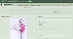 Desktop Screenshot of flutterby-elimy.deviantart.com