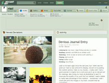 Tablet Screenshot of niazi.deviantart.com