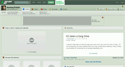 Desktop Screenshot of monkeyfetish.deviantart.com