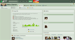 Desktop Screenshot of history-channel.deviantart.com