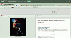 Desktop Screenshot of mydrawingaccount.deviantart.com
