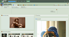 Desktop Screenshot of hakkai-cosplay.deviantart.com