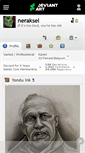 Mobile Screenshot of neraksel.deviantart.com