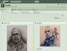 Tablet Screenshot of neraksel.deviantart.com