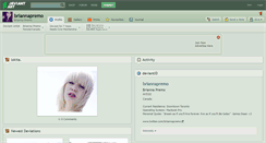 Desktop Screenshot of briannapremo.deviantart.com