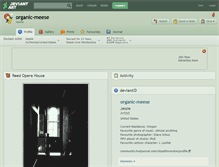 Tablet Screenshot of organic-meese.deviantart.com