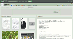 Desktop Screenshot of mugenius.deviantart.com