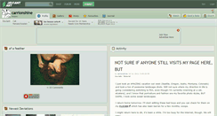 Desktop Screenshot of carrionshine.deviantart.com